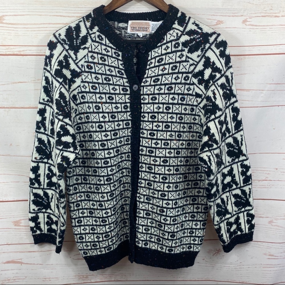 Vintage The Import Workshop Button Up Cardigan